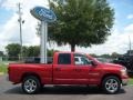 2007 Flame Red Dodge Ram 1500 Thunder Road Quad Cab  photo #10