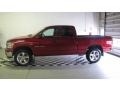 2007 Inferno Red Crystal Pearl Dodge Ram 1500 Big Horn Edition Quad Cab 4x4  photo #1