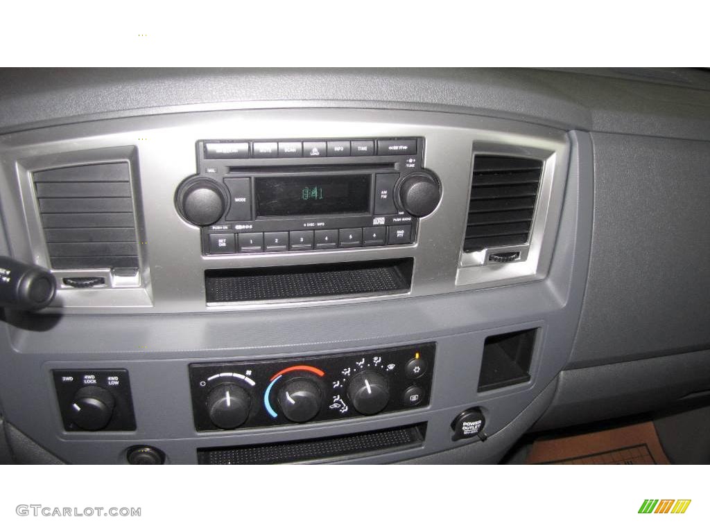 2007 Ram 1500 Big Horn Edition Quad Cab 4x4 - Inferno Red Crystal Pearl / Medium Slate Gray photo #3