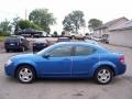 2008 Marathon Blue Pearl Dodge Avenger SXT  photo #7