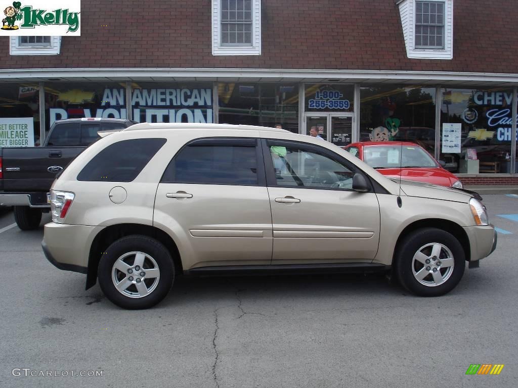 2005 Equinox LT AWD - Sandstone Metallic / Light Cashmere photo #1