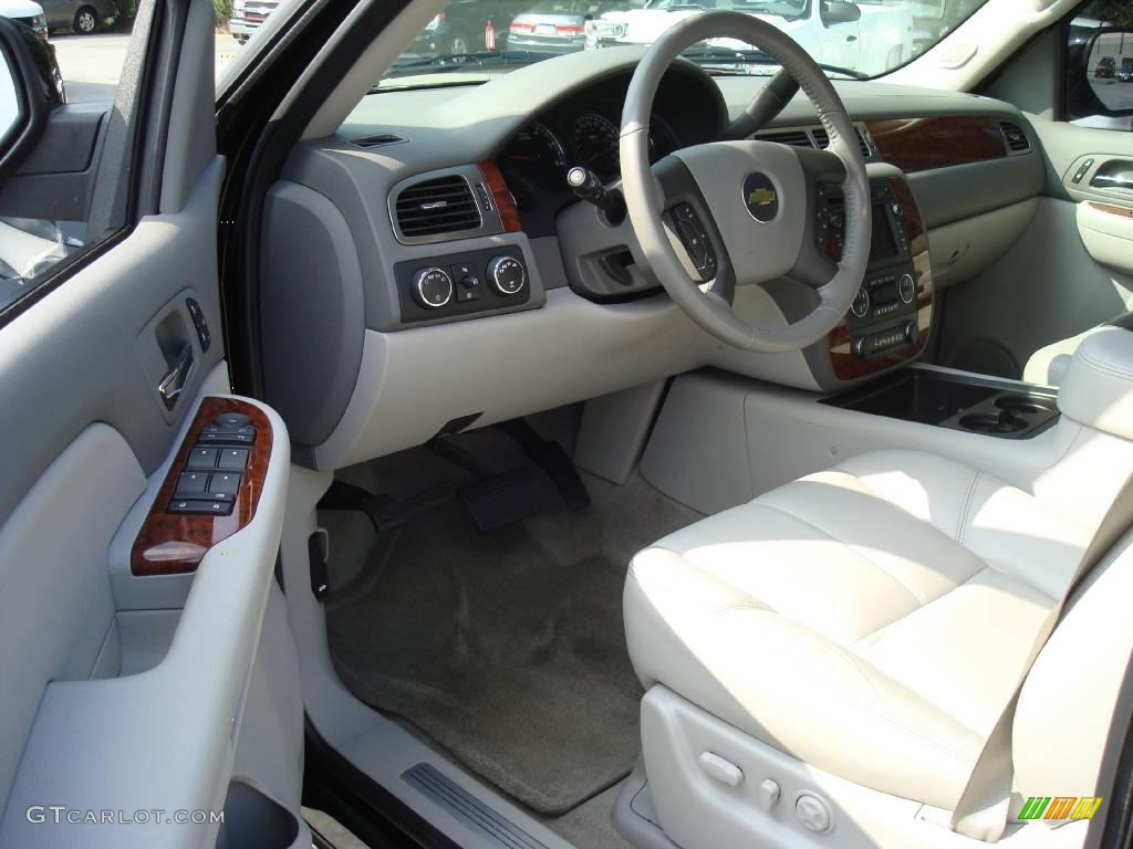 2007 Tahoe LTZ 4x4 - Black / Dark Titanium/Light Titanium photo #12