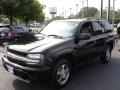 2008 Black Chevrolet TrailBlazer LS 4x4  photo #1