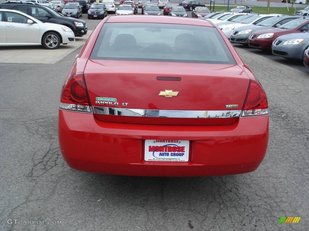 2009 Impala LT - Victory Red / Gray photo #4