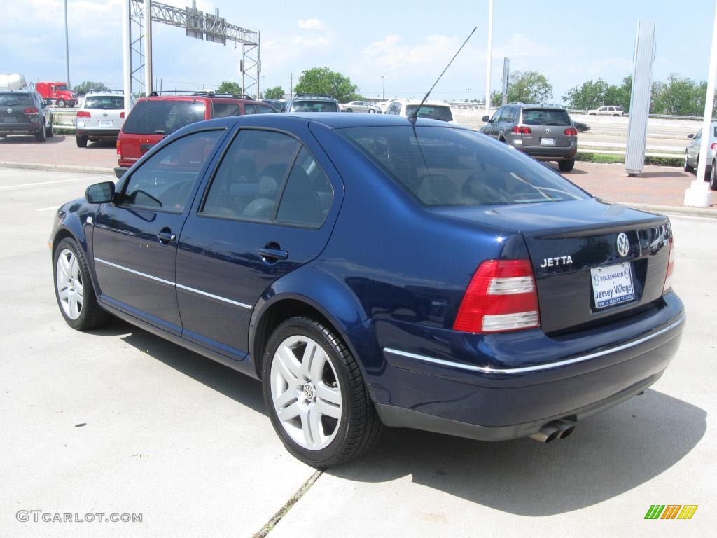 2004 Jetta GLS 1.8T Sedan - Galactic Blue Metallic / Grey photo #27