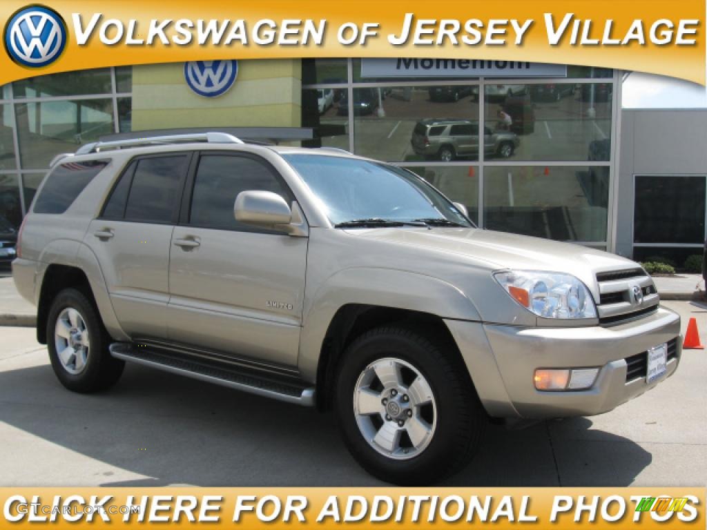 2004 4Runner Limited - Dorado Gold Pearl / Taupe photo #1