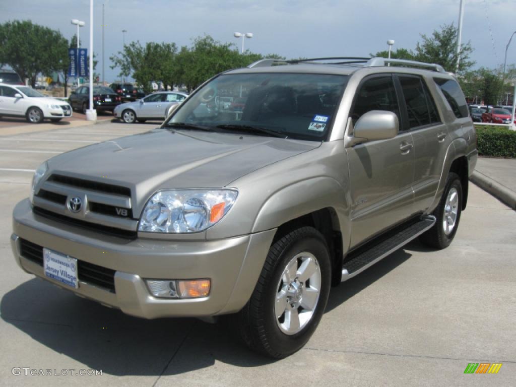2004 4Runner Limited - Dorado Gold Pearl / Taupe photo #5