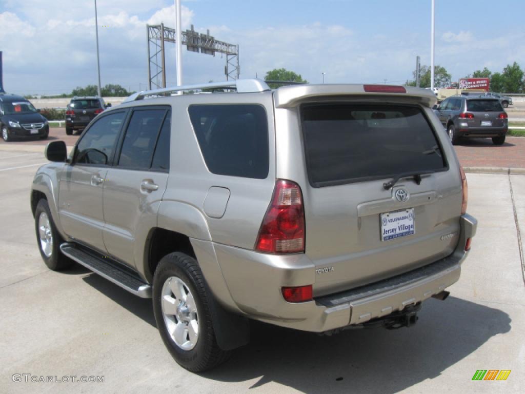 2004 4Runner Limited - Dorado Gold Pearl / Taupe photo #7