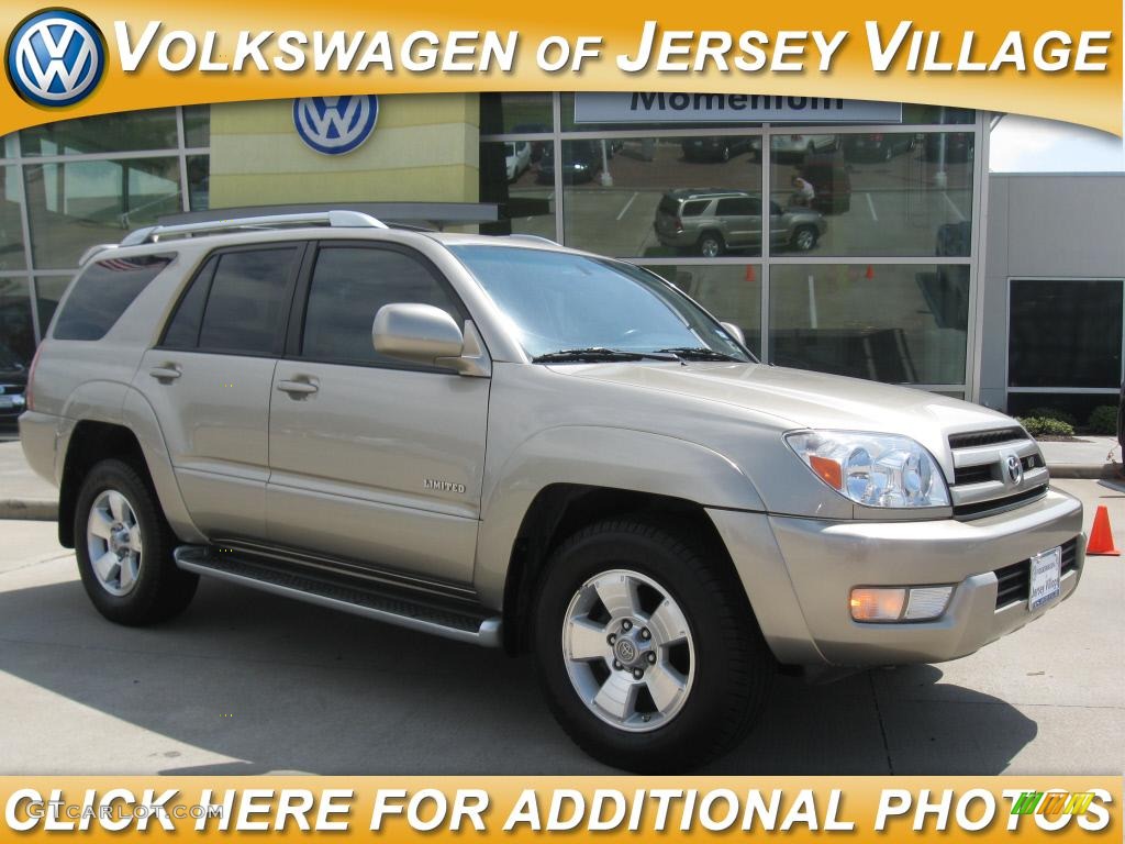 2004 4Runner Limited - Dorado Gold Pearl / Taupe photo #21