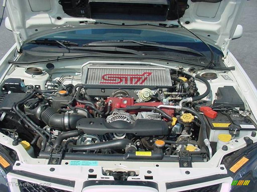 2007 Impreza WRX STi - Satin White Pearl / Blue Alcantara photo #13