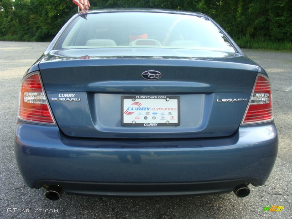 2006 Legacy 2.5i Special Edition Sedan - Atlantic Blue Pearl / Taupe photo #4