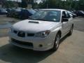 2007 Satin White Pearl Subaru Impreza 2.5i Sedan  photo #3