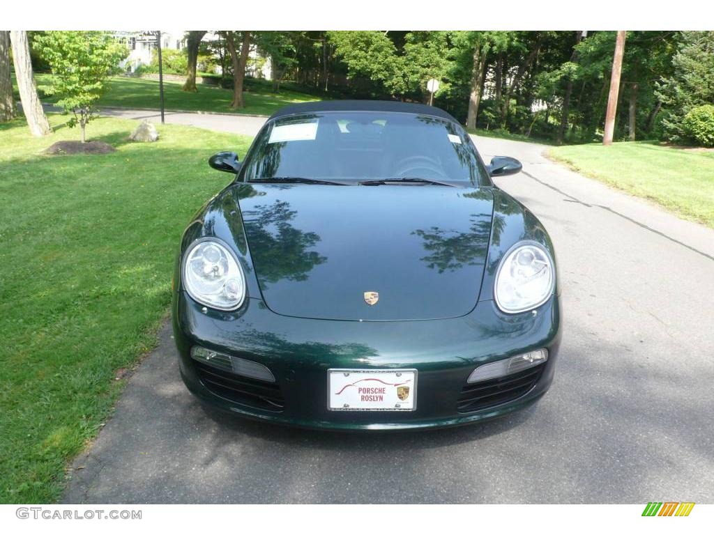 2006 Boxster  - Forest Green Metallic / Black photo #2