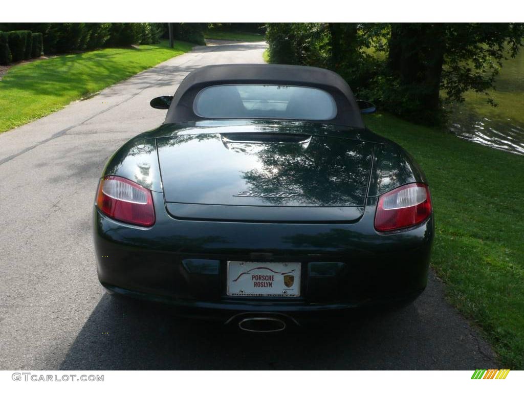 2006 Boxster  - Forest Green Metallic / Black photo #5