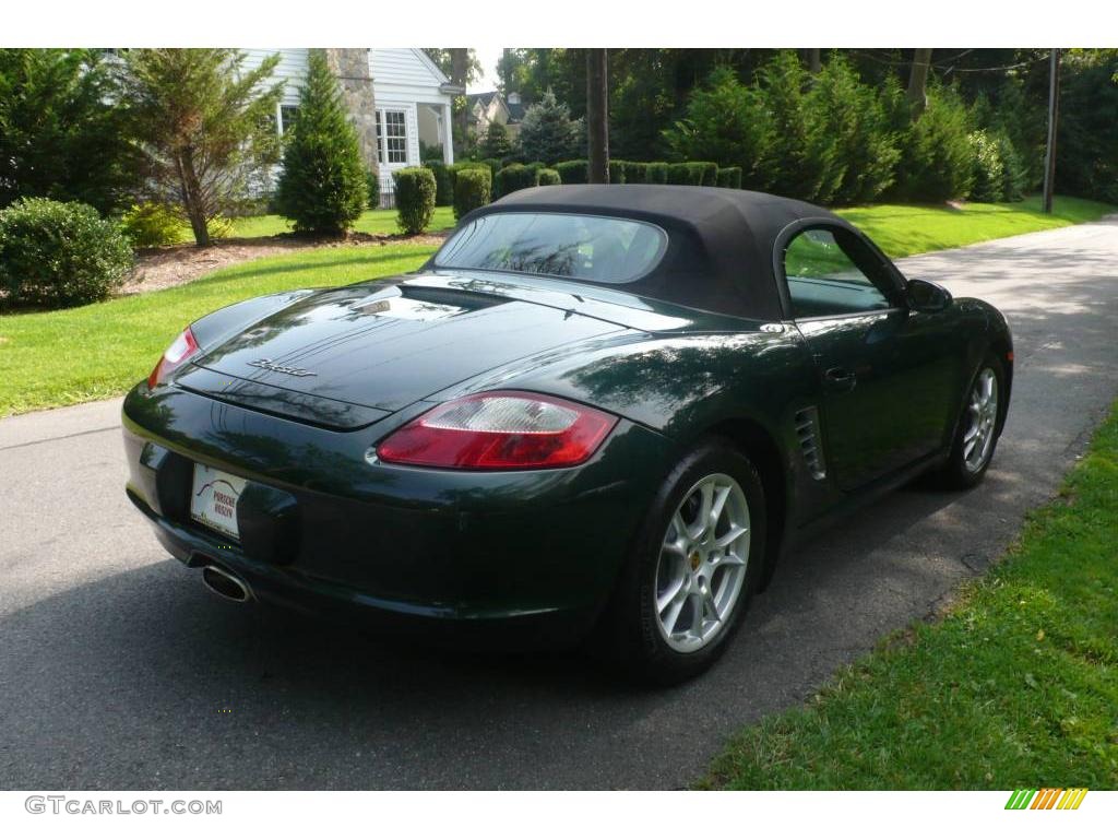 2006 Boxster  - Forest Green Metallic / Black photo #6