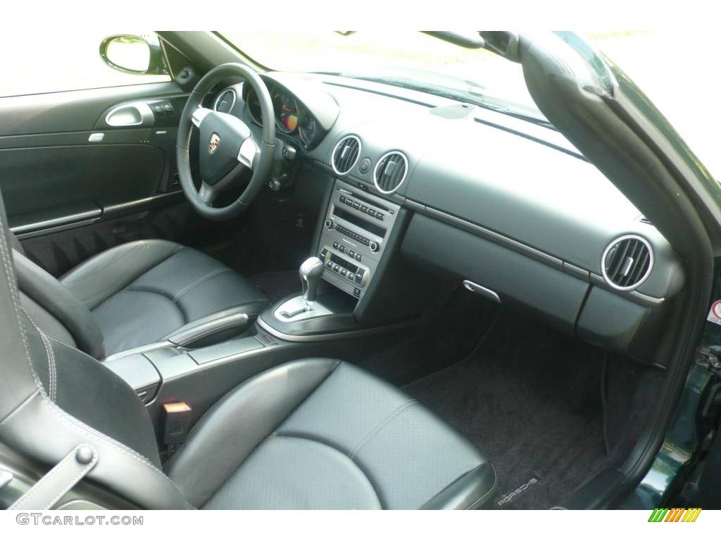 2006 Boxster  - Forest Green Metallic / Black photo #14