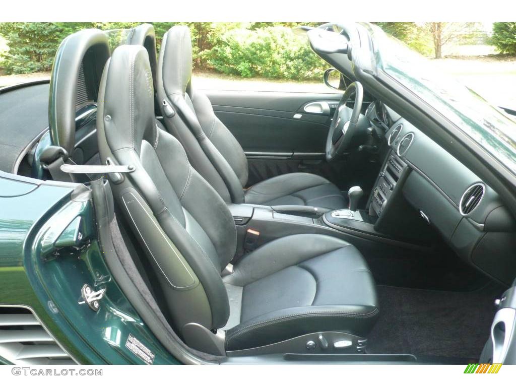 2006 Boxster  - Forest Green Metallic / Black photo #15