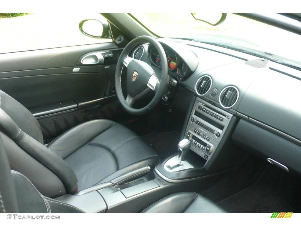 2006 Boxster  - Forest Green Metallic / Black photo #16