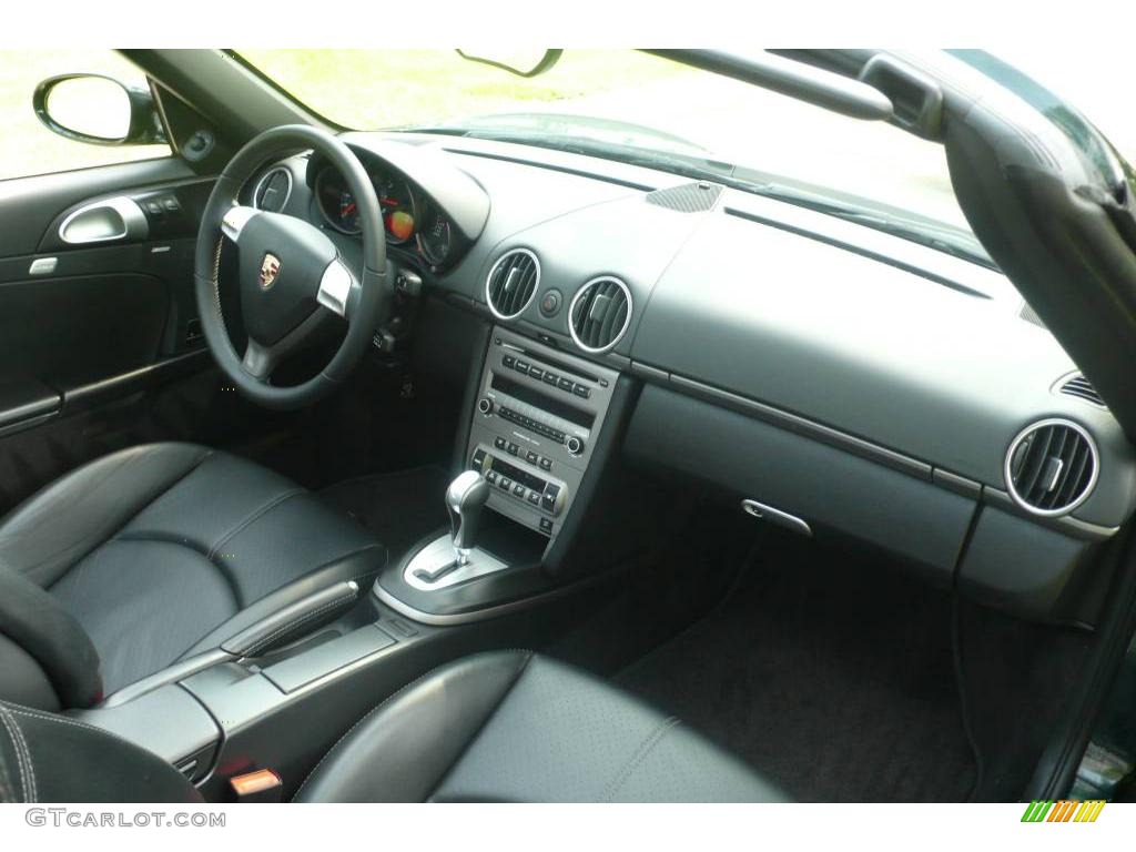 2006 Boxster  - Forest Green Metallic / Black photo #17