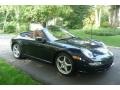 2008 Midnight Blue Metallic Porsche 911 Carrera Cabriolet  photo #8