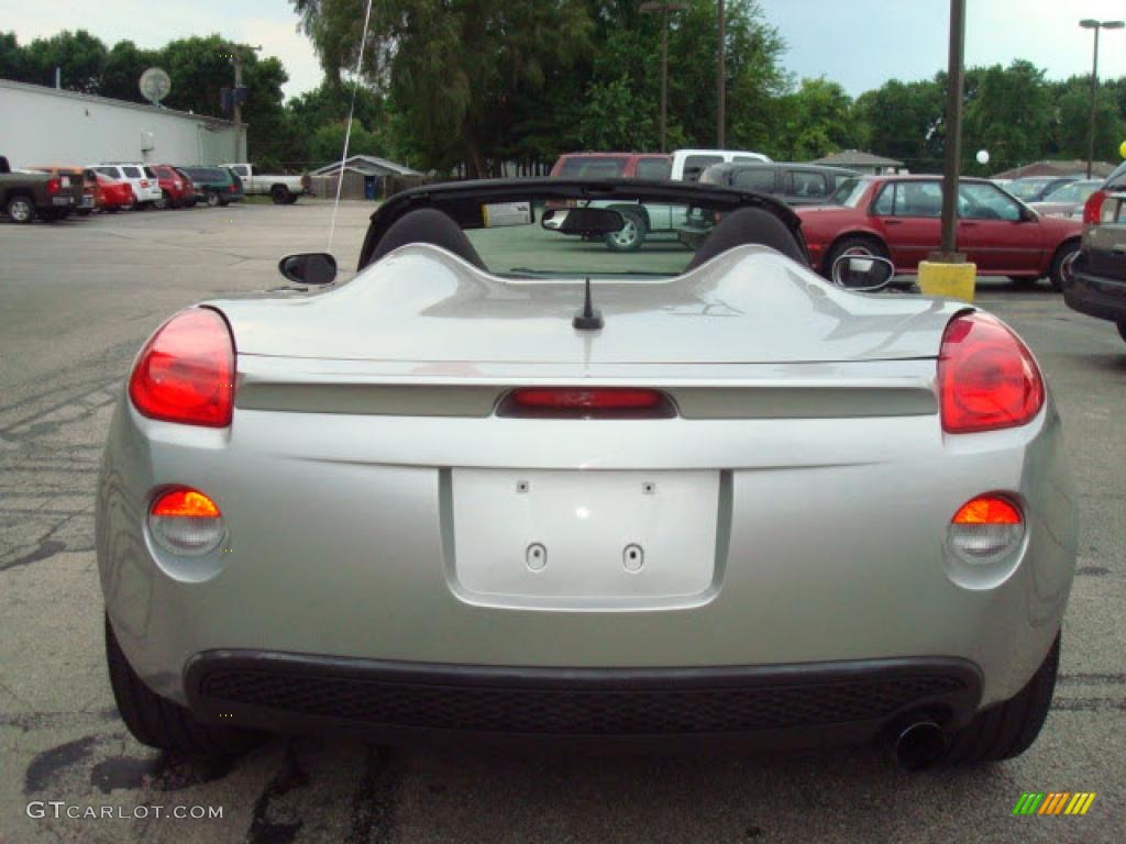 2008 Solstice Roadster - Cool Silver / Ebony photo #7