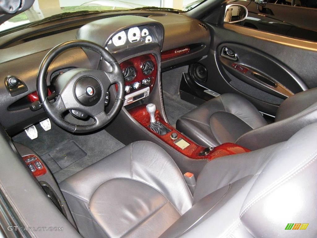 Black Interior 2001 Panoz Esperante Convertible Photo #14947506