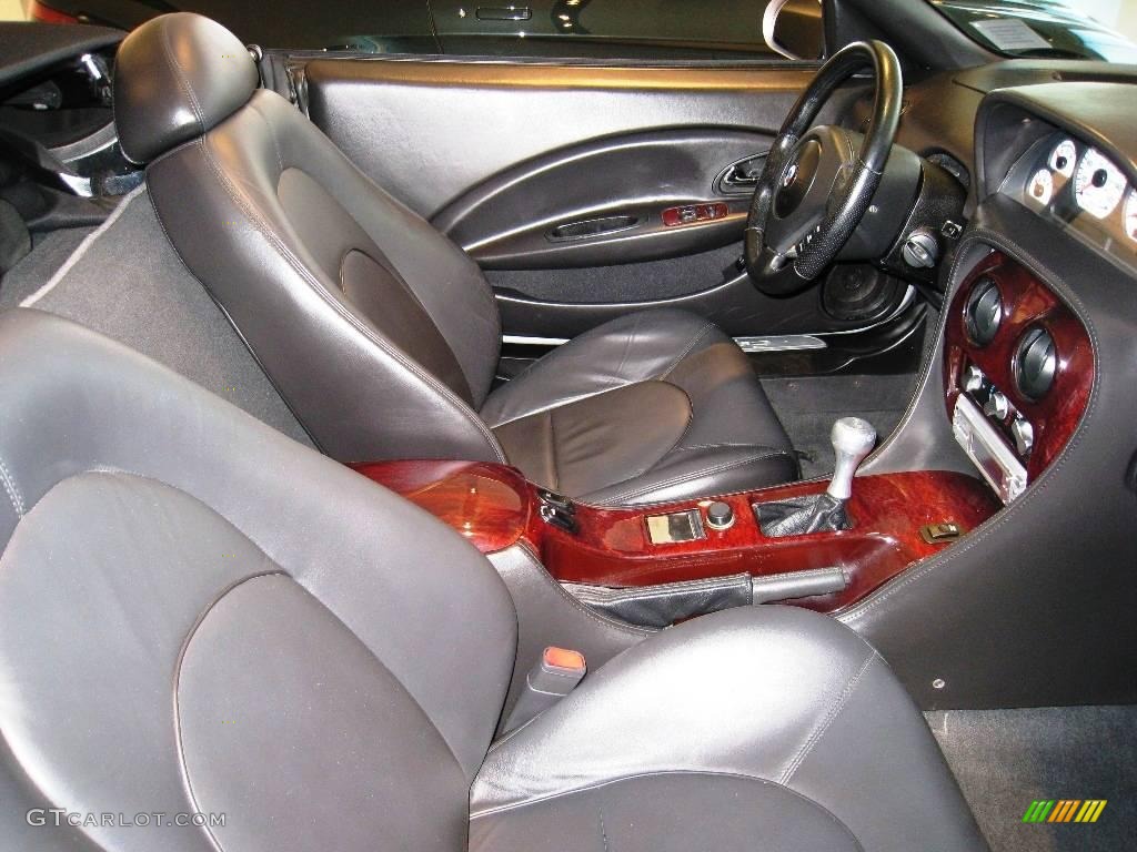 Black Interior 2001 Panoz Esperante Convertible Photo #14947516