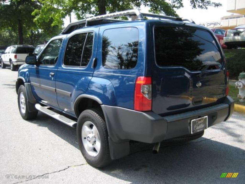 2001 Just Blue Metallic Nissan Xterra SE V6 4x4 14929287 Photo 2