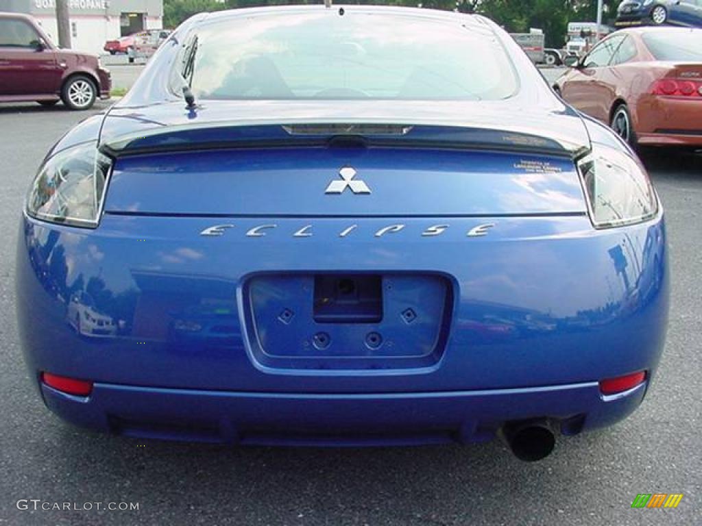 2006 Eclipse GT Coupe - UV Blue Pearl / Dark Charcoal photo #5