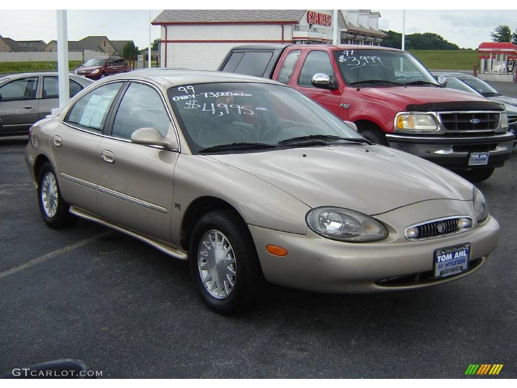 1999 Sable LS Sedan - Light Prairie Tan Metallic / Prairie Tan photo #7