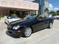 2008 Black Mercedes-Benz CLK 350 Cabriolet  photo #1