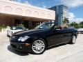 2008 Black Mercedes-Benz CLK 350 Cabriolet  photo #17