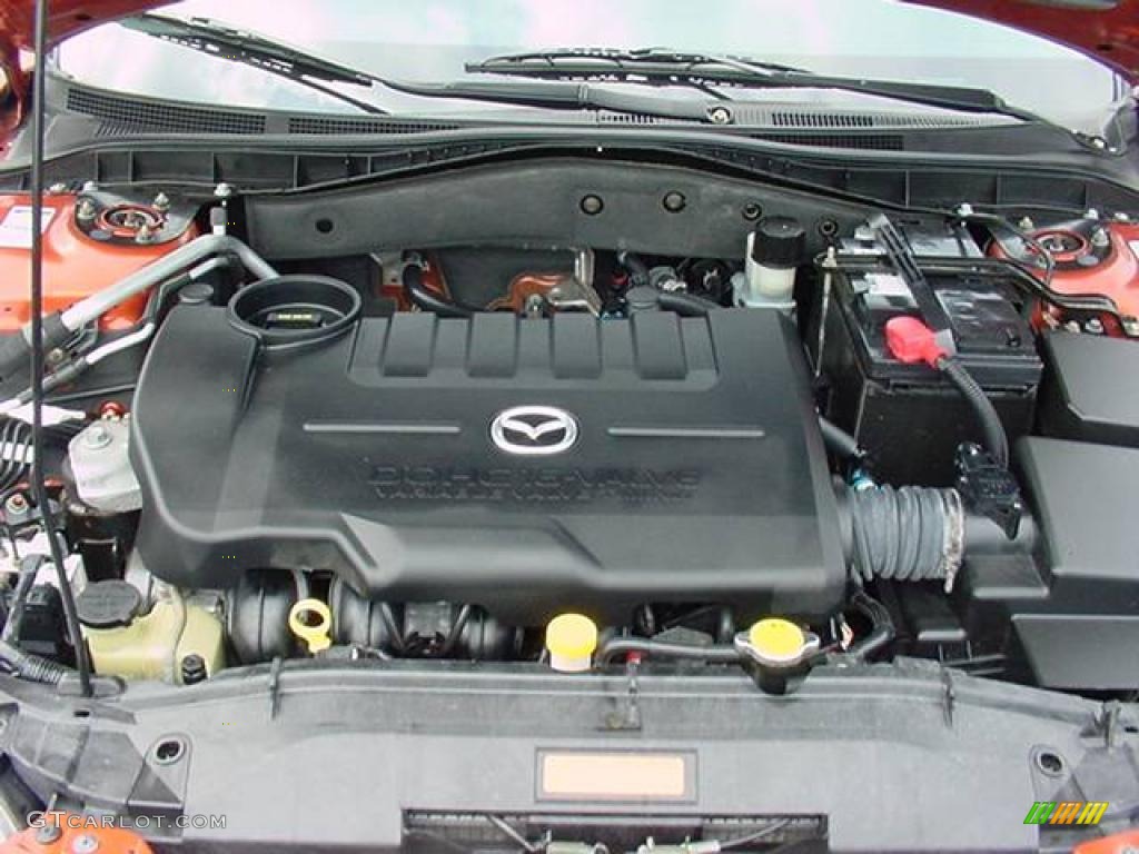2005 Mazda MAZDA6 i Sport Hatchback 2.3 Liter DOHC 16V VVT 4 Cylinder Engine Photo #14949419