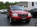 2002 Inferno Red Tinted Pearlcoat Jeep Grand Cherokee Limited 4x4  photo #2