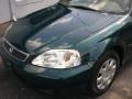 2000 Clover Green Pearl Honda Civic VP Sedan  photo #18