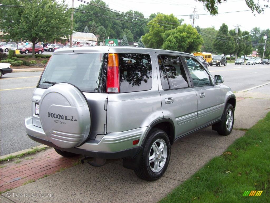 2001 CR-V Special Edition 4WD - Satin Silver Metallic / Dark Gray photo #5