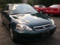 2000 Clover Green Pearl Honda Civic VP Sedan  photo #60