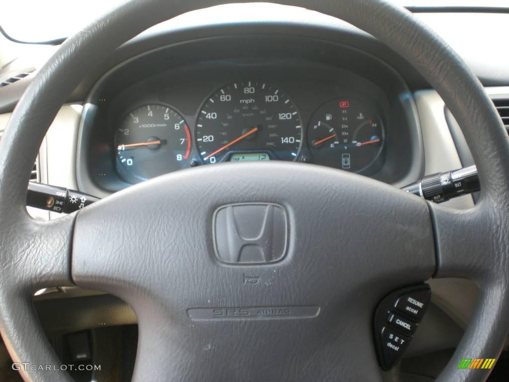 2002 Accord SE Sedan - Nighthawk Black Pearl / Quartz Gray photo #35