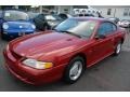 1995 Laser Red Metallic Ford Mustang V6 Coupe  photo #1