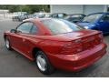 1995 Laser Red Metallic Ford Mustang V6 Coupe  photo #7
