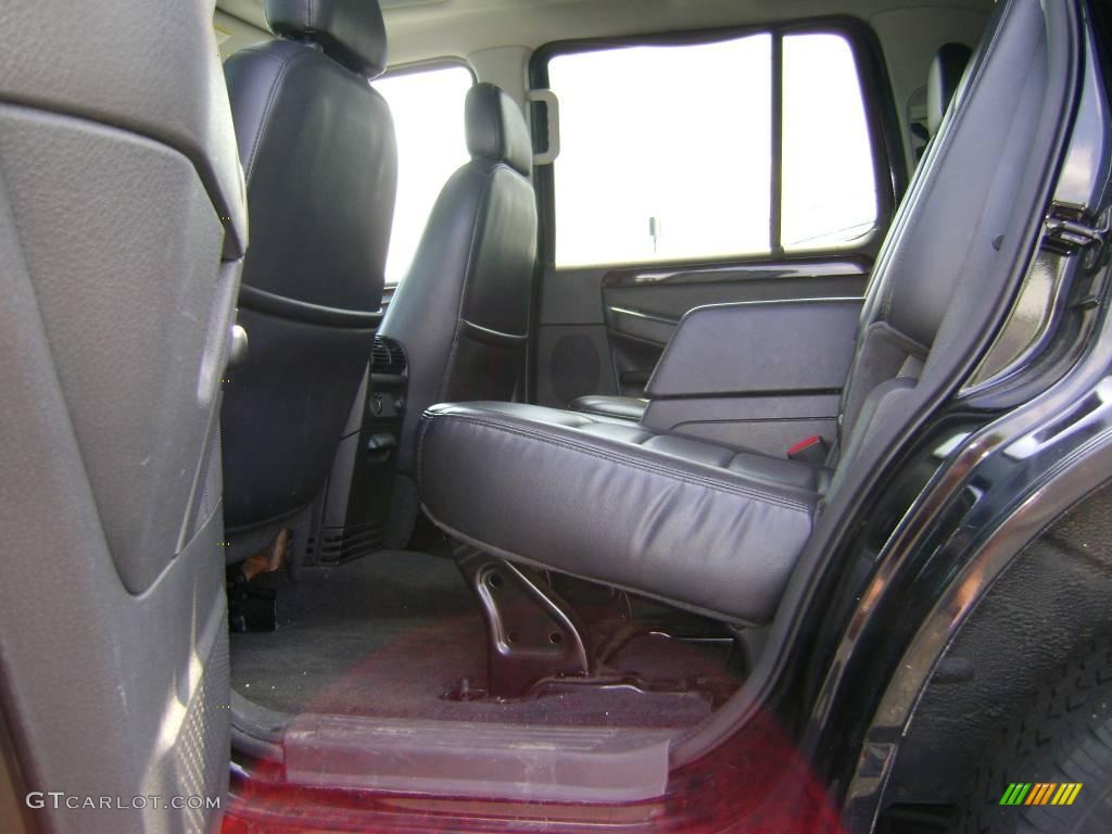 2004 Explorer Limited 4x4 - Black / Midnight Grey photo #12