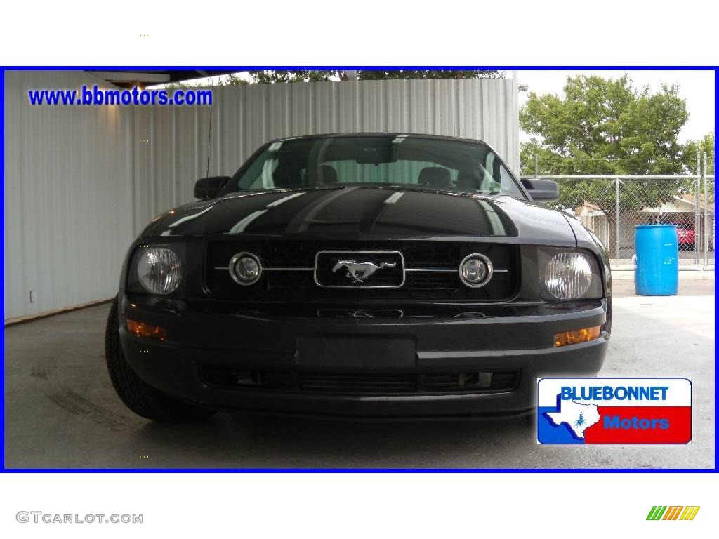 2007 Mustang V6 Premium Coupe - Alloy Metallic / Light Graphite photo #2