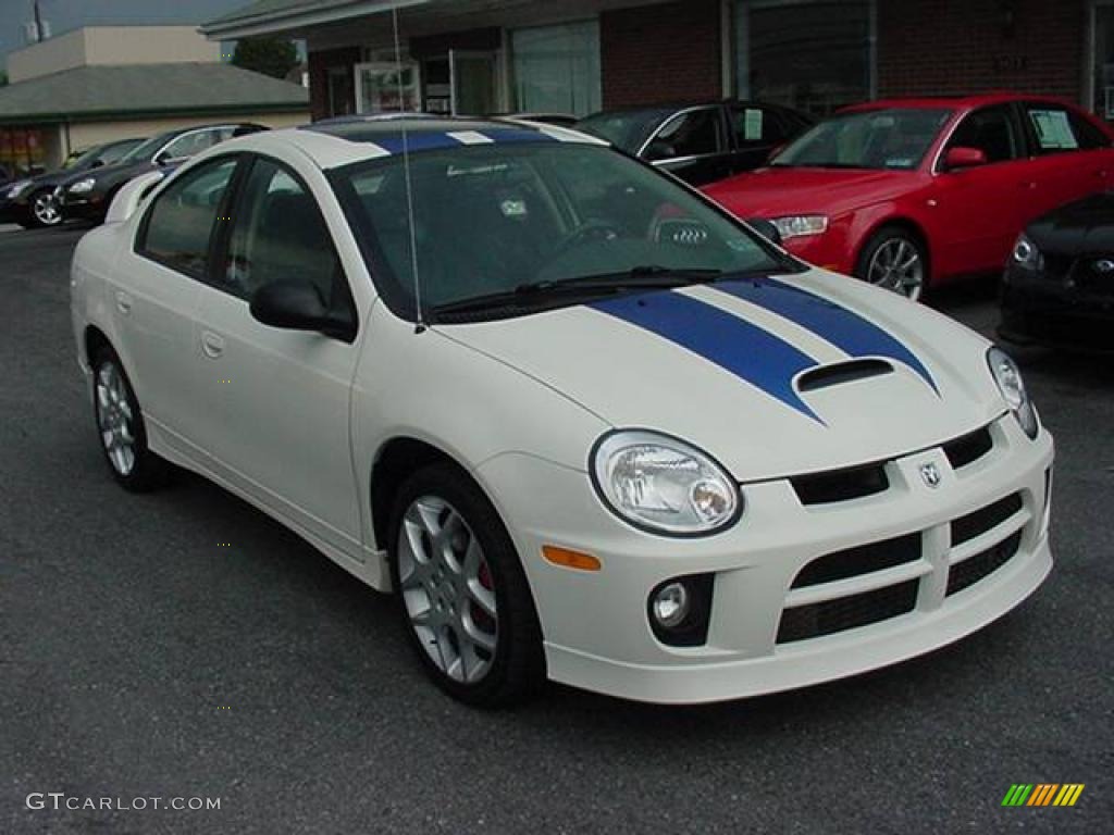 2005 Neon SRT-4 - Stone White / Dark Slate Gray photo #1