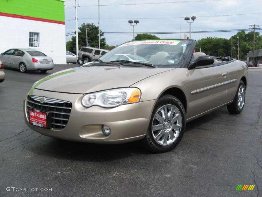 2004 Sebring Limited Convertible - Light Almond Pearl Metallic / Taupe photo #1