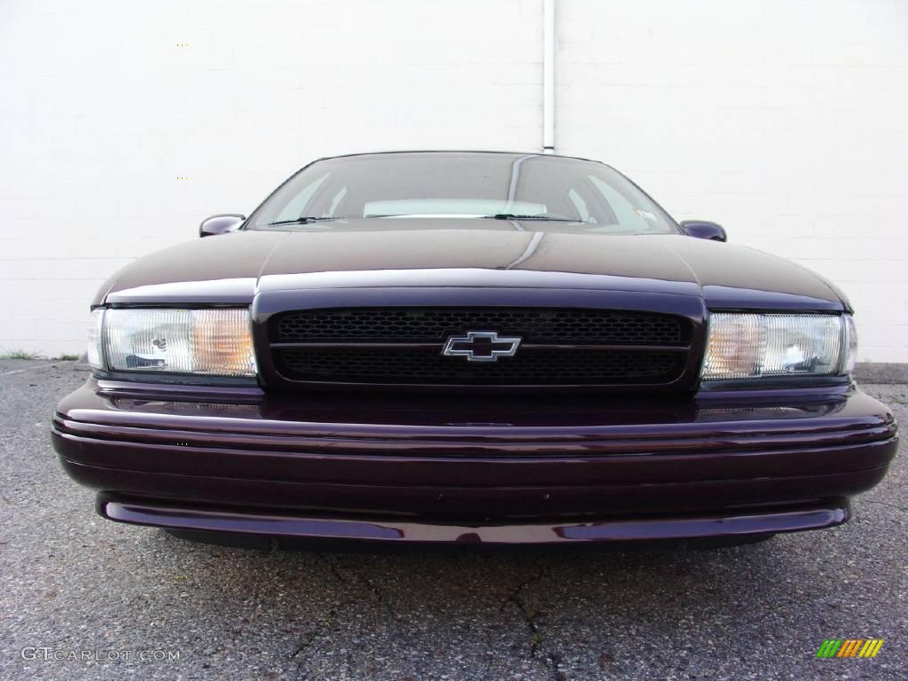 1996 Impala SS - Dark Cherry Metallic / Gray photo #4