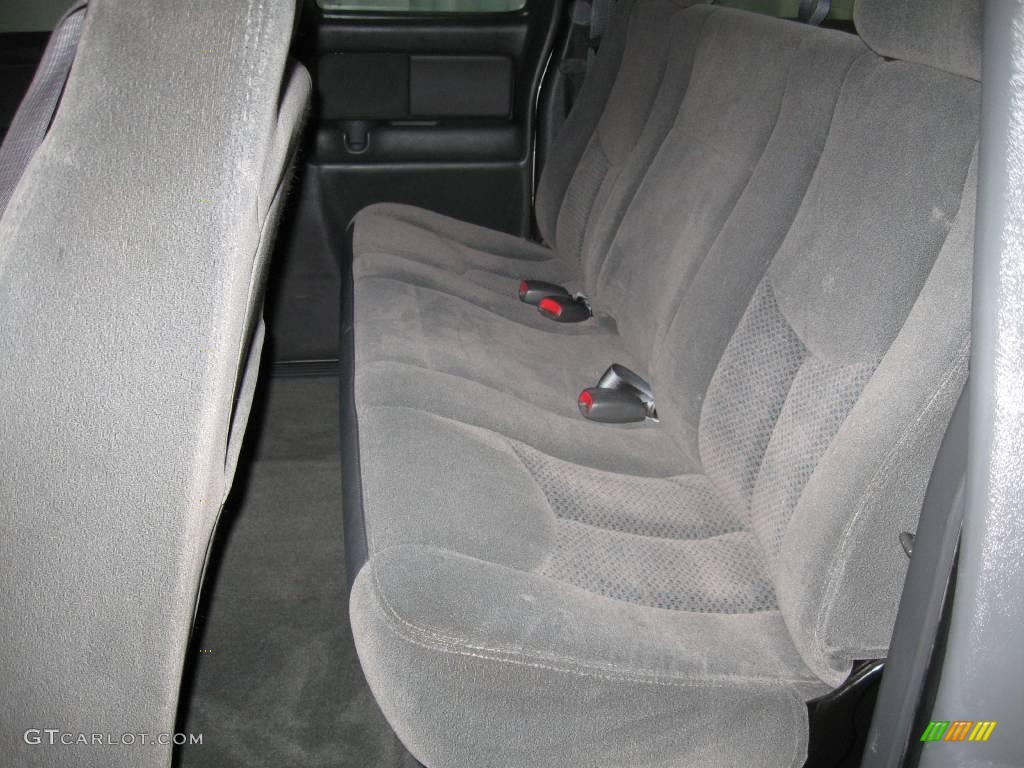 2003 Silverado 1500 Z71 Extended Cab 4x4 - Light Pewter Metallic / Dark Charcoal photo #8