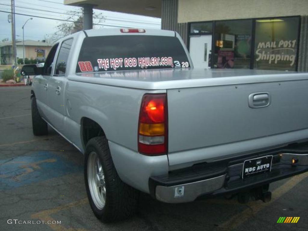 2003 Silverado 1500 HD Crew Cab - Light Pewter Metallic / Dark Charcoal photo #5