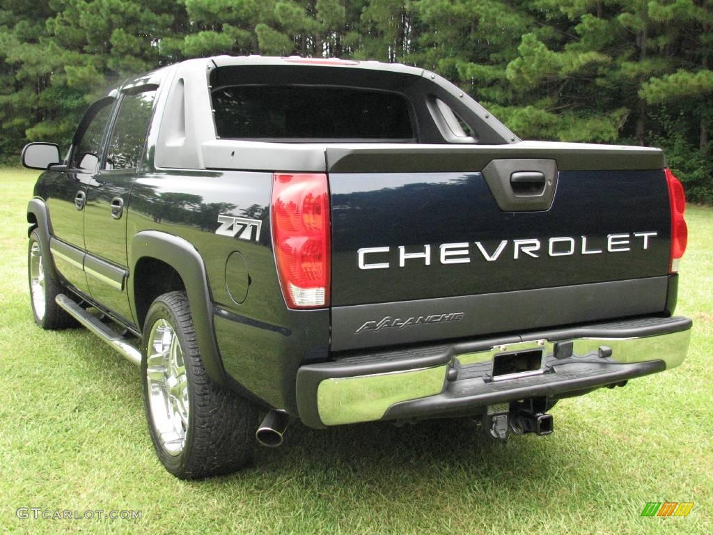 2005 Avalanche Z71 4x4 - Dark Blue Metallic / Gray/Dark Charcoal photo #8