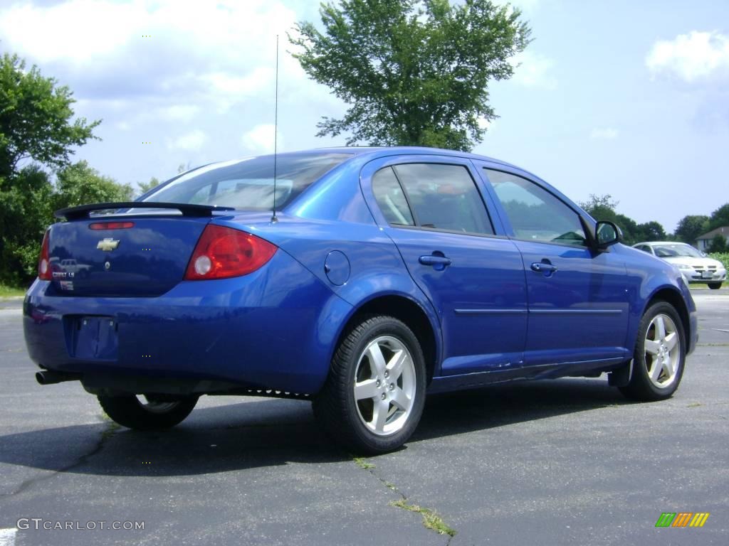 2005 Cobalt LS Sedan - Arrival Blue Metallic / Gray photo #7