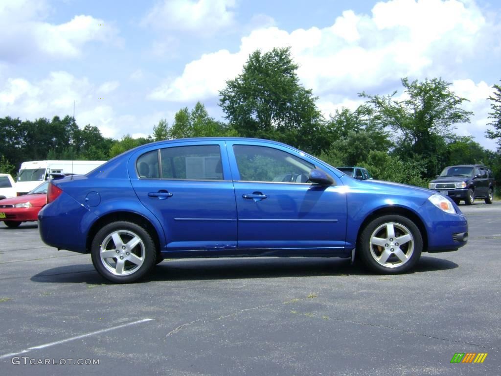 2005 Cobalt LS Sedan - Arrival Blue Metallic / Gray photo #8